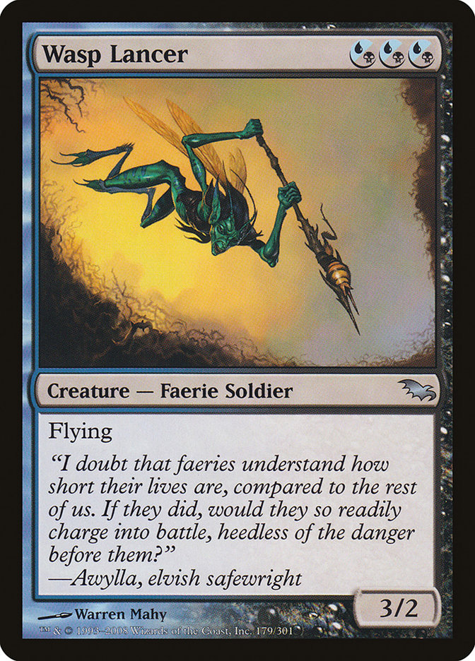Wasp Lancer [Shadowmoor] - Magic: The Gathering - Card Brawlers | Quebec | Canada |