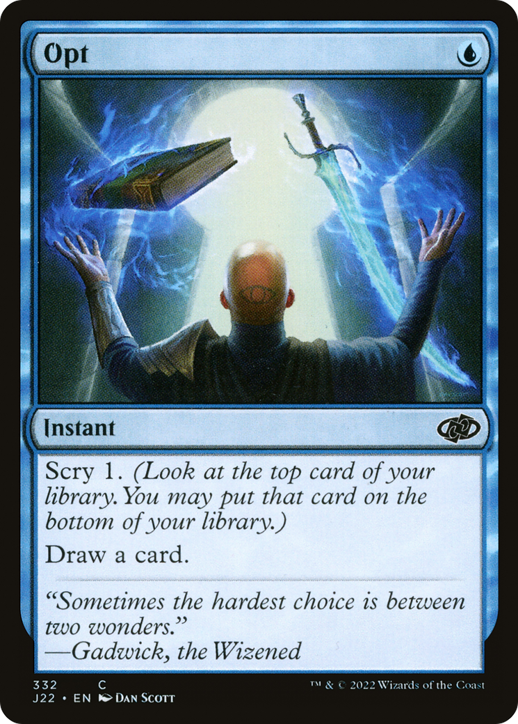 Opt [Jumpstart 2022] - Magic: The Gathering - Card Brawlers | Quebec | Canada |