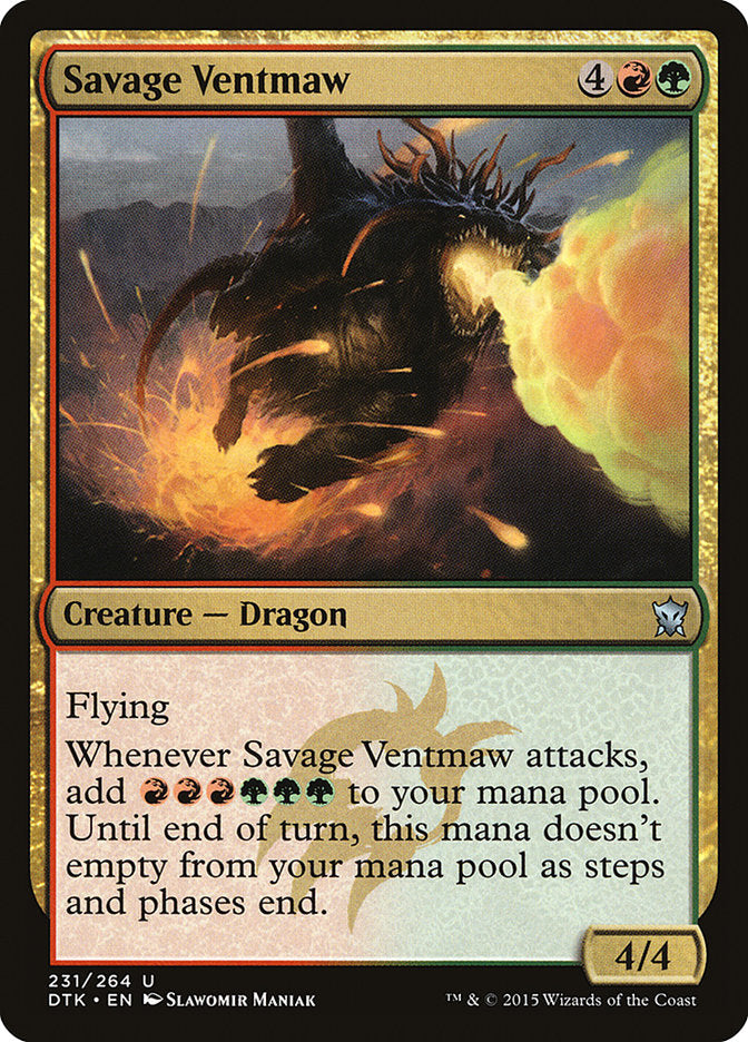 Savage Ventmaw [Dragons of Tarkir] - Magic: The Gathering - Card Brawlers | Quebec | Canada |