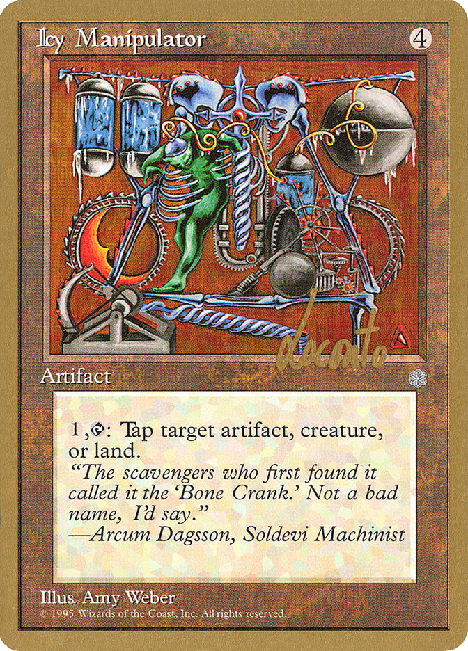 Icy Manipulator (Michael Loconto) [Pro Tour Collector Set] - Magic: The Gathering - Card Brawlers | Quebec | Canada |