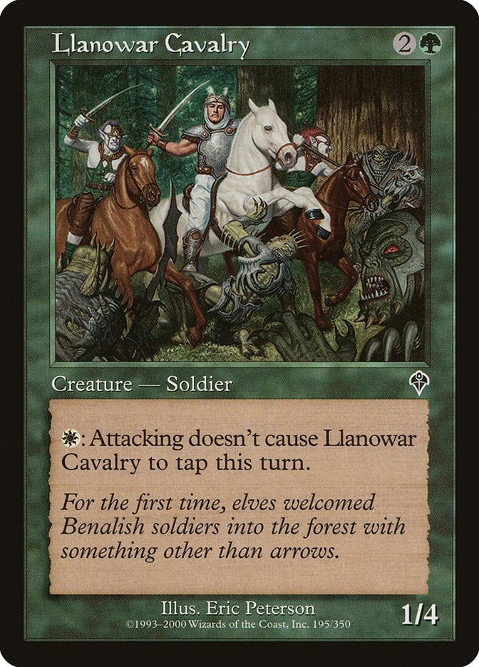 Llanowar Cavalry [Invasion] - Magic: The Gathering - Card Brawlers | Quebec | Canada |