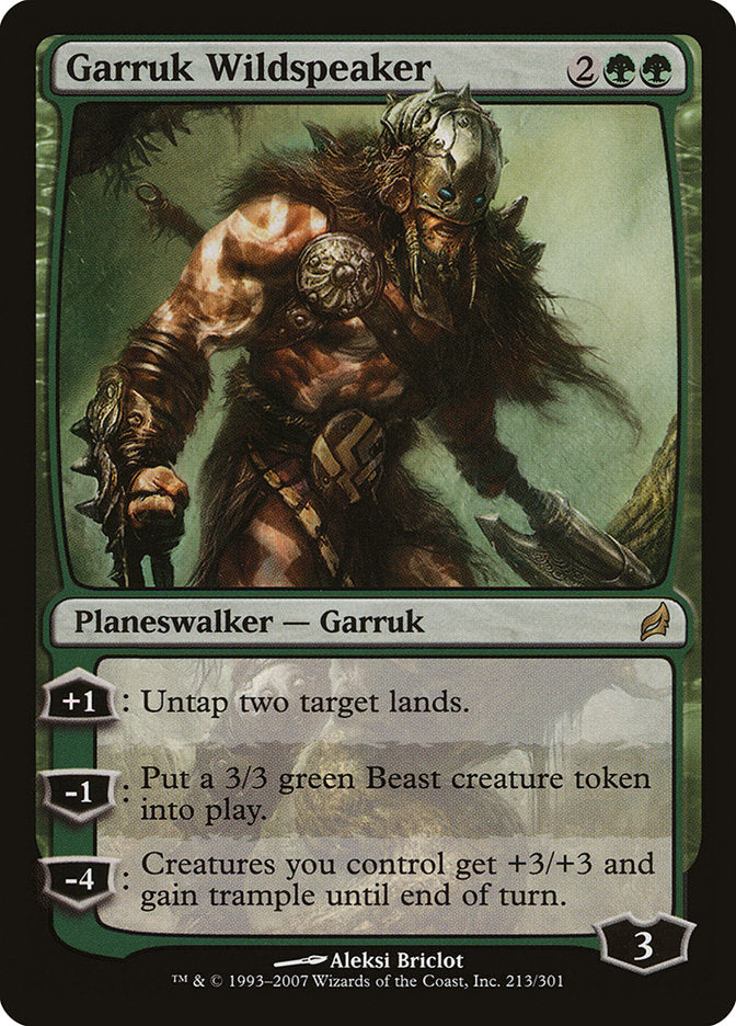 Garruk Wildspeaker [Lorwyn] - Magic: The Gathering - Card Brawlers | Quebec | Canada |