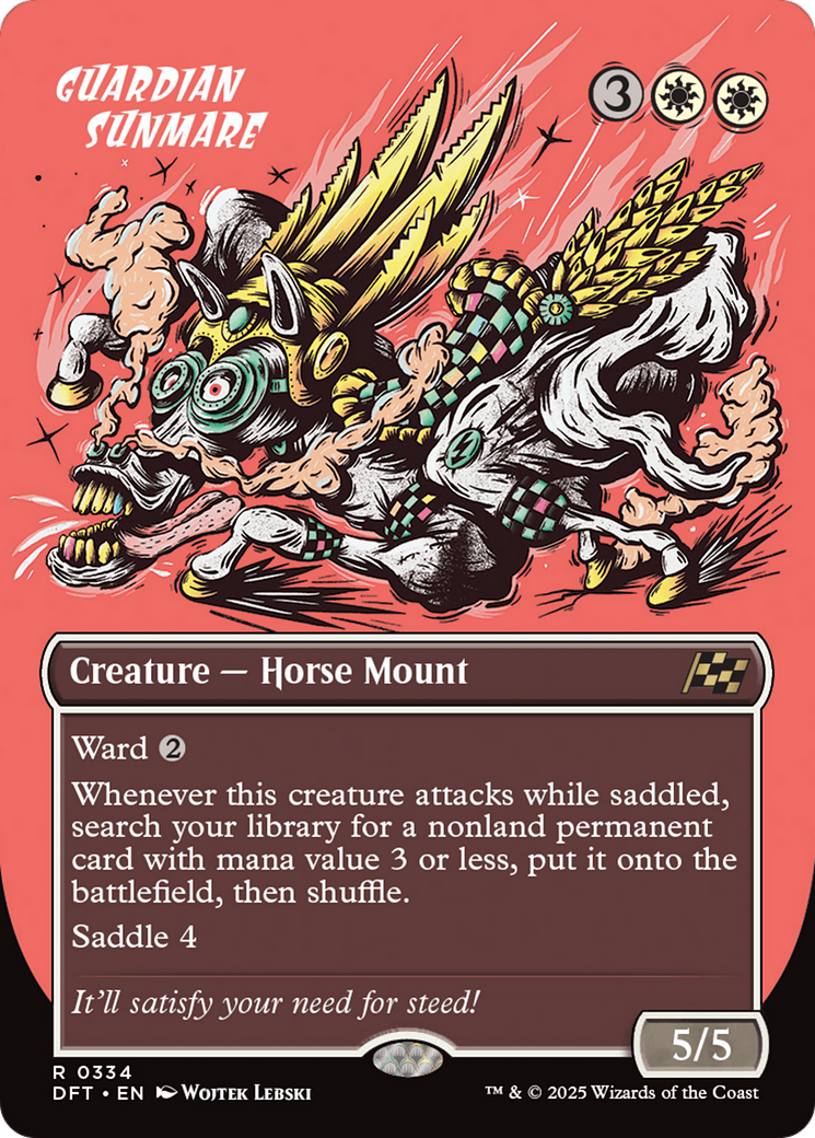 Guardian Sunmare (Borderless) [Aetherdrift] - Magic: The Gathering - Card Brawlers | Quebec | Canada |