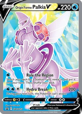 Origin Forme Palkia V (SWSH253) [Sword & Shield: Black Star Promos] - Pokémon - Card Brawlers | Quebec | Canada |