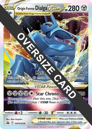 Origin Forme Dialga VSTAR (SWSH256) (Jumbo Card) [Sword & Shield: Black Star Promos] - Pokémon - Card Brawlers | Quebec | Canada |