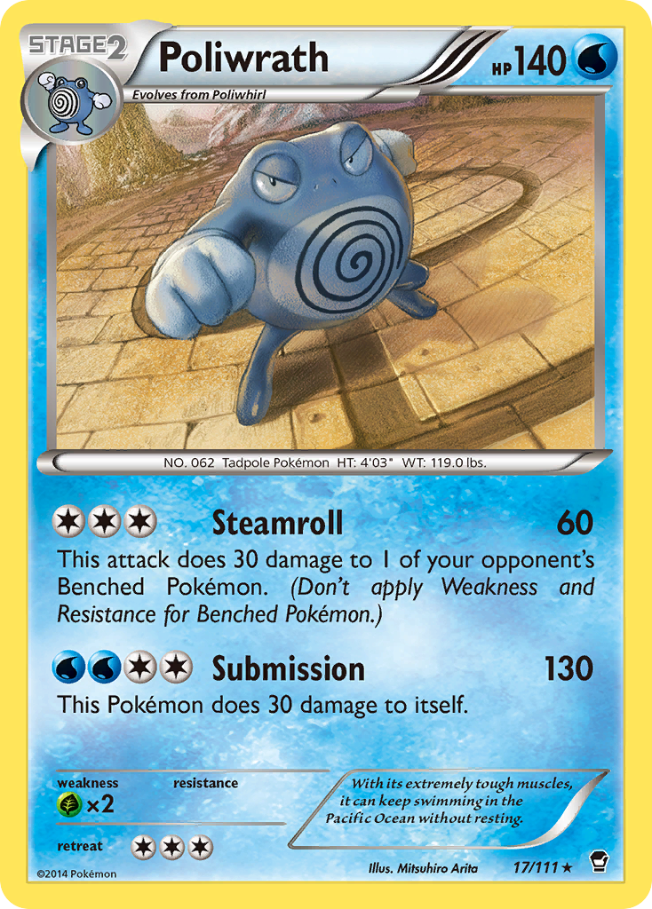 Poliwrath (17/111) [XY: Furious Fists] - Pokémon - Card Brawlers | Quebec | Canada |