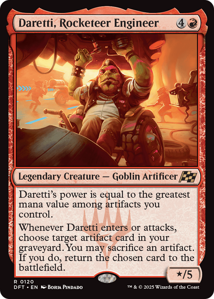 Daretti, Rocketeer Engineer [Aetherdrift] - Magic: The Gathering - Card Brawlers | Quebec | Canada |