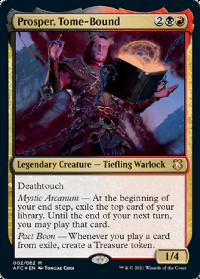 Prosper, Tome-Bound [Dungeons & Dragons: Adventures in the Forgotten Realms Commander] - Magic: The Gathering - Card Brawlers | Quebec | Canada |