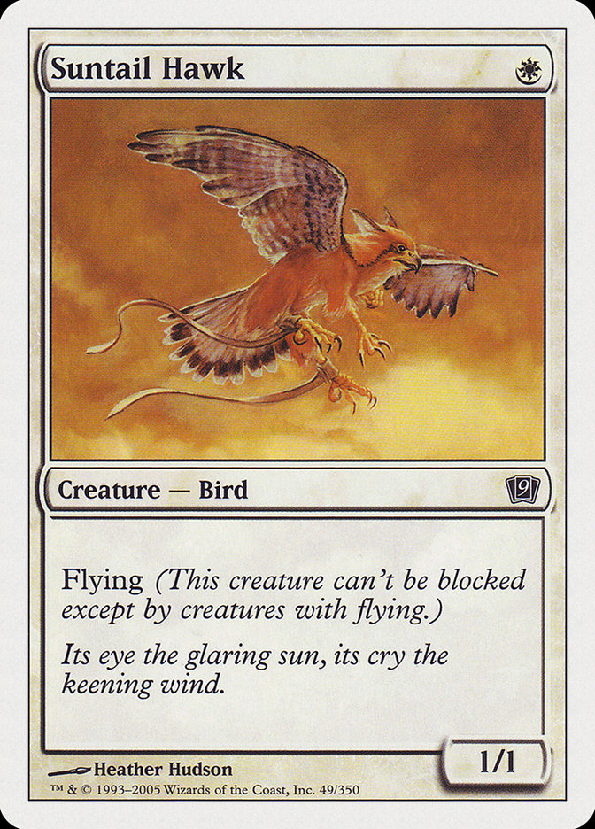 Suntail Hawk [Ninth Edition] - Magic: The Gathering - Card Brawlers | Quebec | Canada |