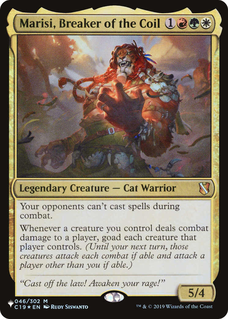 Marisi, Breaker of the Coil [The List] - Magic: The Gathering - Card Brawlers | Quebec | Canada |