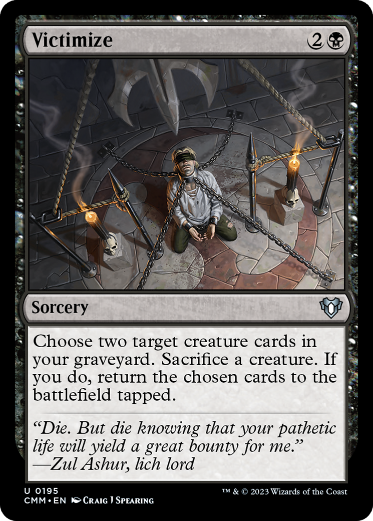 Victimize [Commander Masters] - Magic: The Gathering - Card Brawlers | Quebec | Canada |