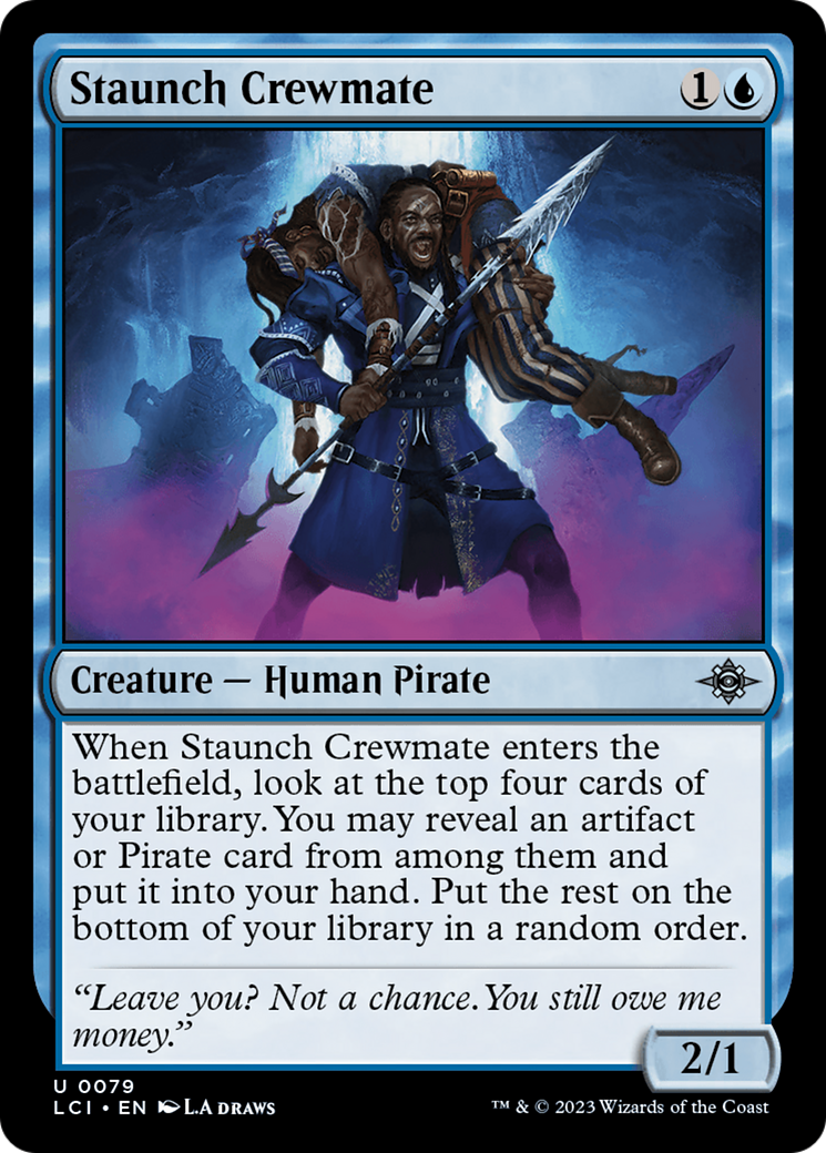 Staunch Crewmate [The Lost Caverns of Ixalan] - Magic: The Gathering - Card Brawlers | Quebec | Canada |