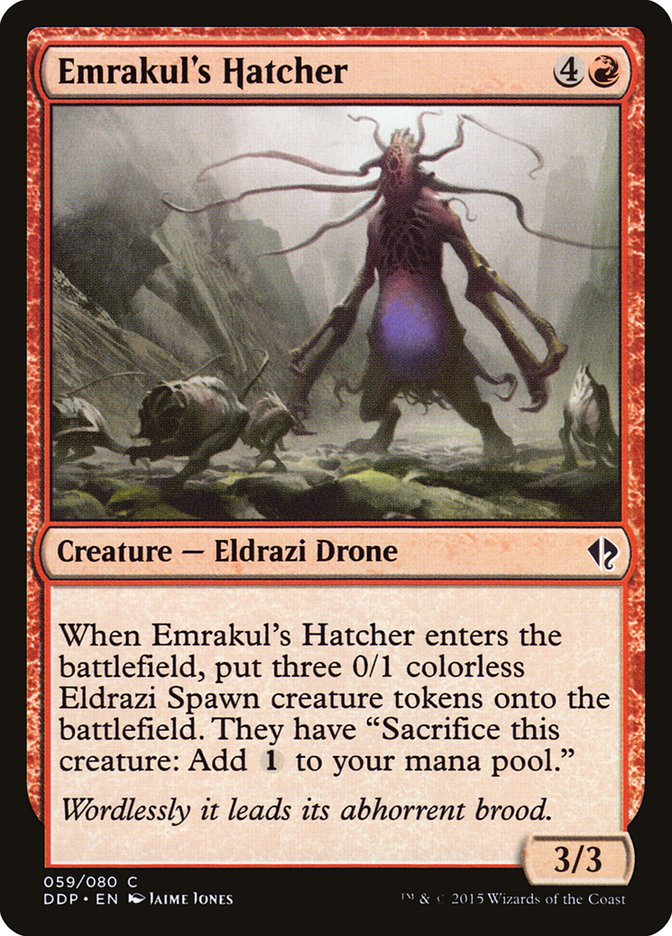 Emrakul's Hatcher [Duel Decks: Zendikar vs. Eldrazi] - Magic: The Gathering - Card Brawlers | Quebec | Canada |
