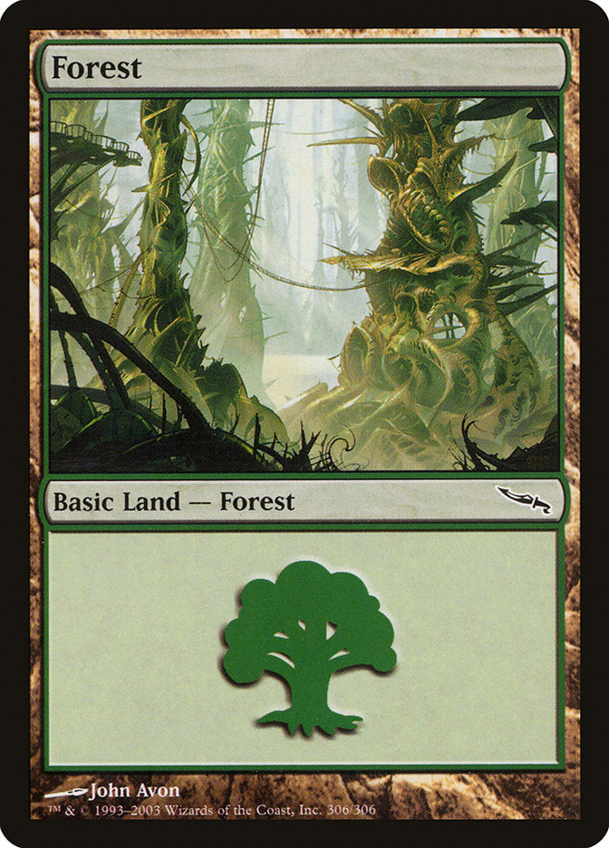 Forest (306) [Mirrodin] - Magic: The Gathering - Card Brawlers | Quebec | Canada |