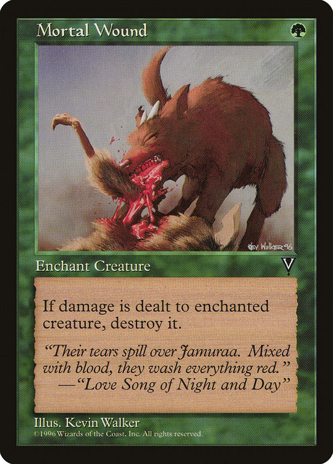 Mortal Wound [Visions] - Magic: The Gathering - Card Brawlers | Quebec | Canada |