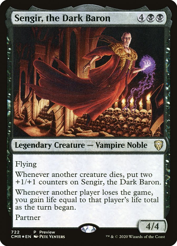 Sengir, the Dark Baron [Commander Legends Promos] - Magic: The Gathering - Card Brawlers | Quebec | Canada |