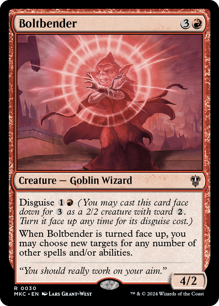 Boltbender [Murders at Karlov Manor Commander] - Magic: The Gathering - Card Brawlers | Quebec | Canada |