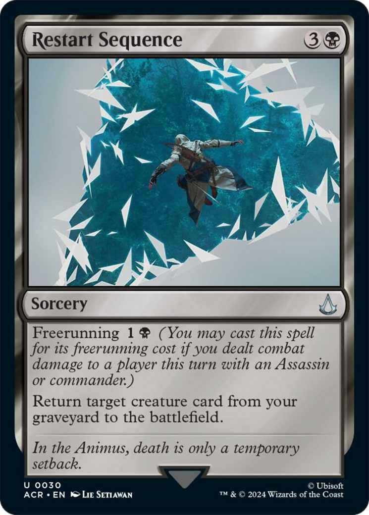 Restart Sequence [Assassin's Creed] - Magic: The Gathering - Card Brawlers | Quebec | Canada |