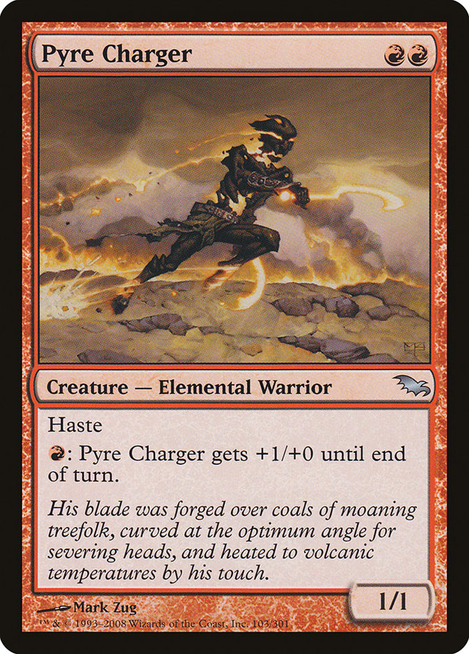 Pyre Charger [Shadowmoor] - Magic: The Gathering - Card Brawlers | Quebec | Canada |