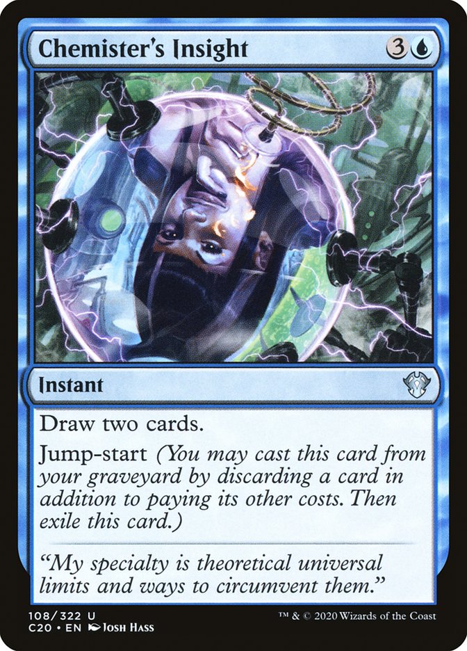 Chemister's Insight [Commander 2020] - Magic: The Gathering - Card Brawlers | Quebec | Canada |