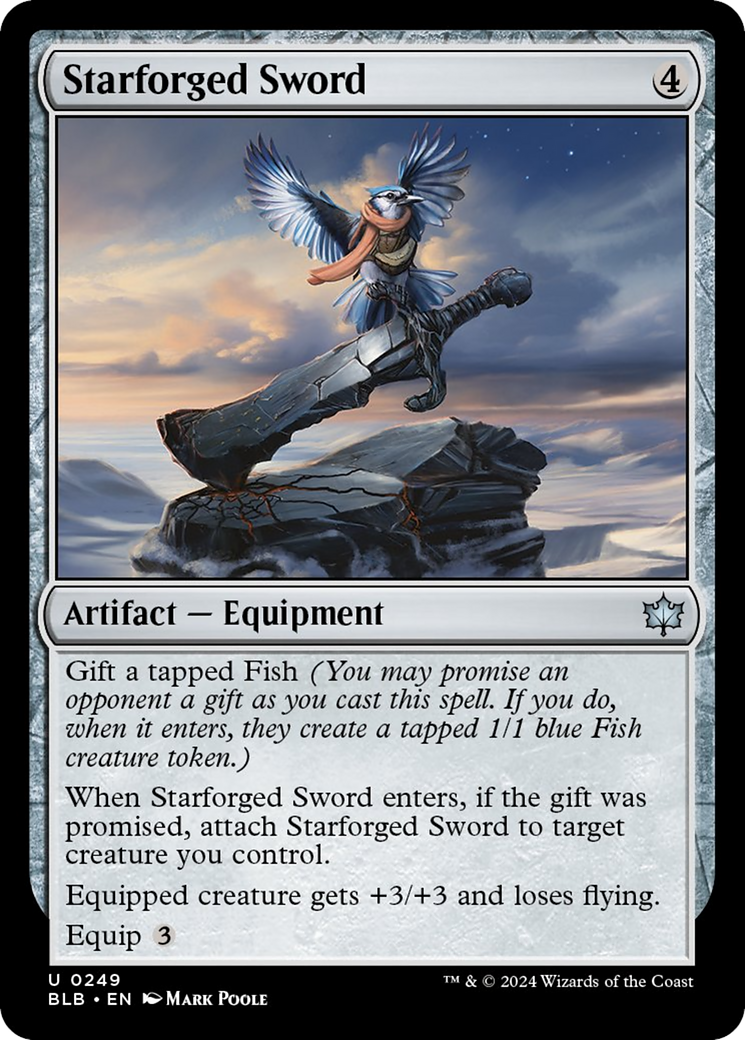 Starforged Sword [Bloomburrow] - Magic: The Gathering - Card Brawlers | Quebec | Canada |
