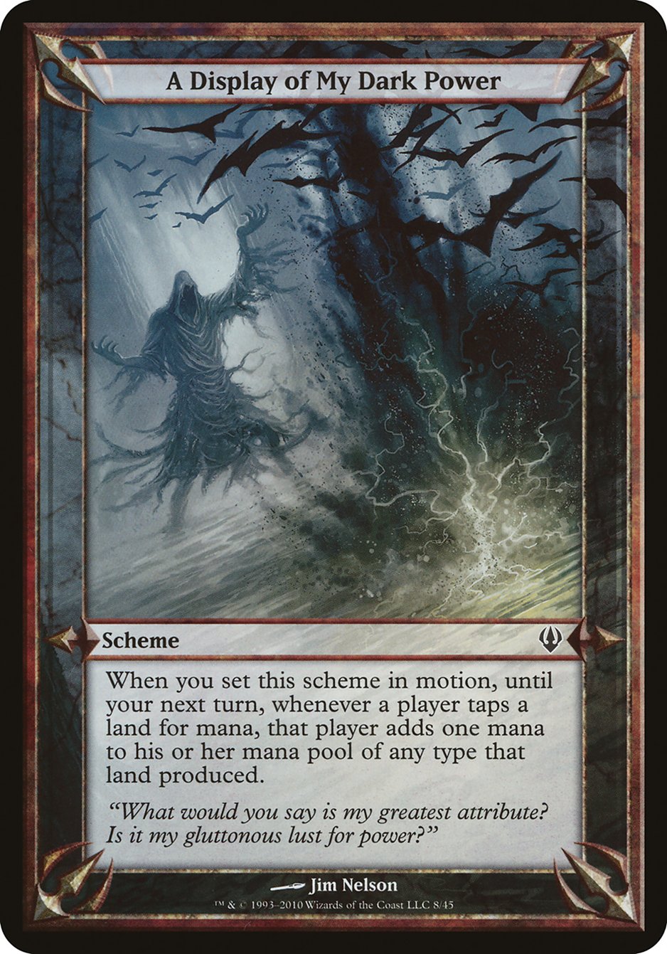 A Display of My Dark Power (Schemes) [Archenemy Schemes] - Magic: The Gathering - Card Brawlers | Quebec | Canada |