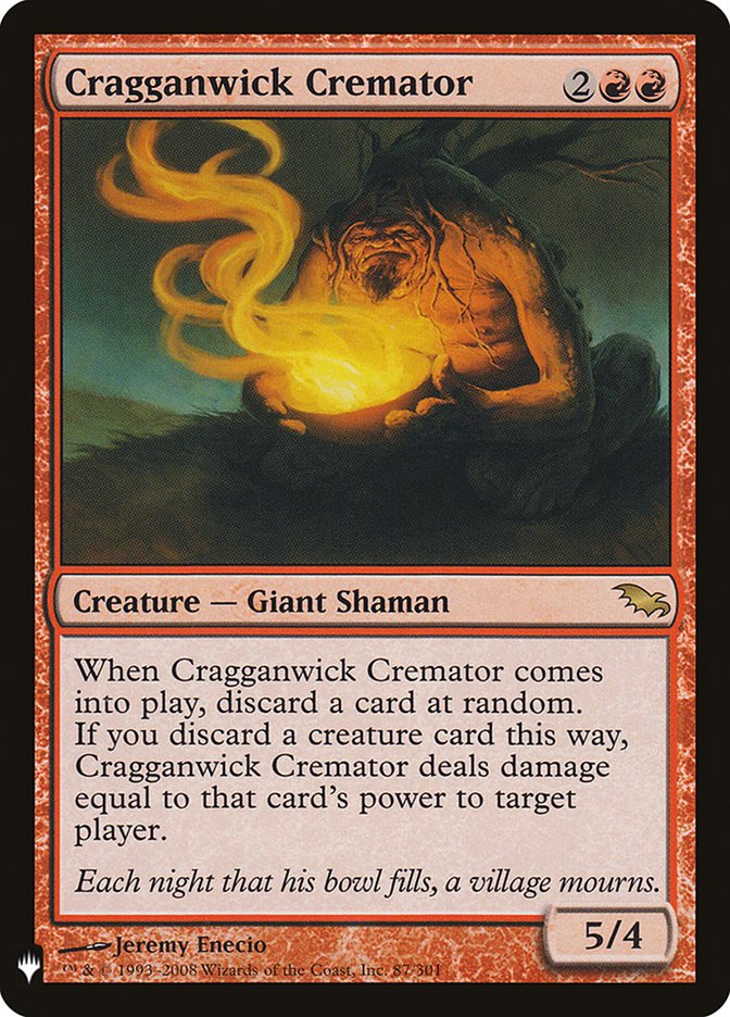 Cragganwick Cremator [The List] - Magic: The Gathering - Card Brawlers | Quebec | Canada |