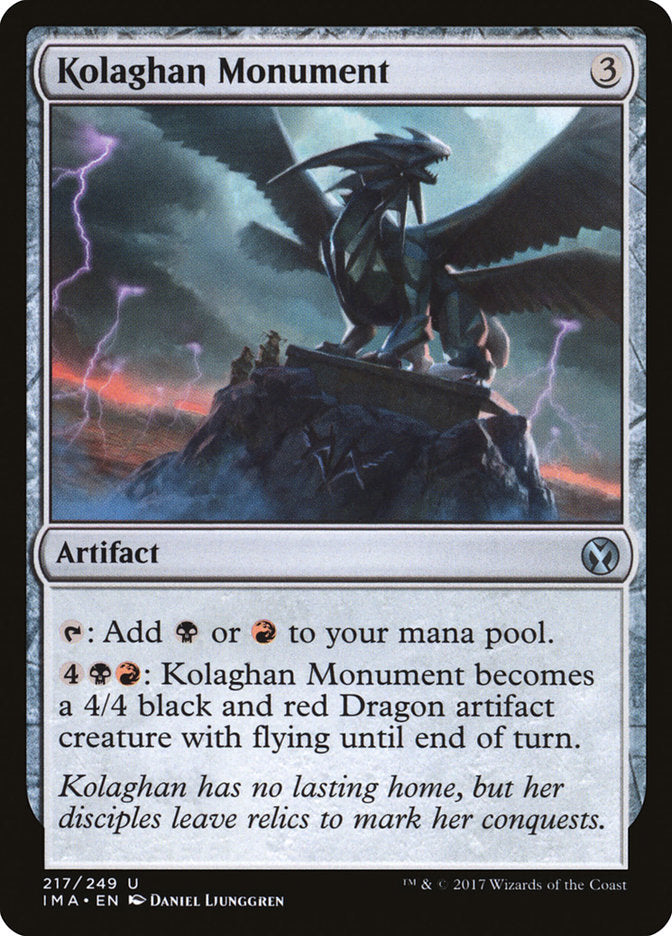 Kolaghan Monument [Iconic Masters] - Magic: The Gathering - Card Brawlers | Quebec | Canada |