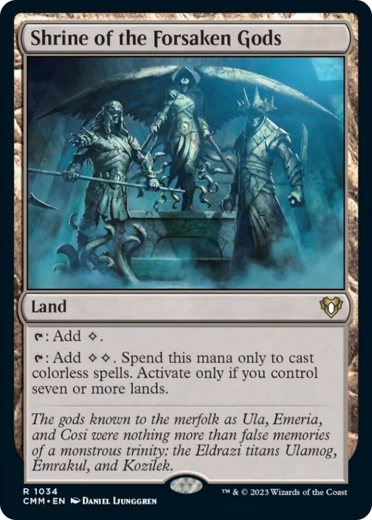 Shrine of the Forsaken Gods [Commander Masters] - Magic: The Gathering - Card Brawlers | Quebec | Canada |