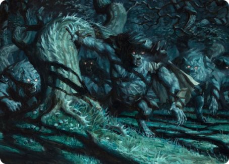 Unnatural Moonrise Art Card [Innistrad: Midnight Hunt Art Series] - Magic: The Gathering - Card Brawlers | Quebec | Canada |