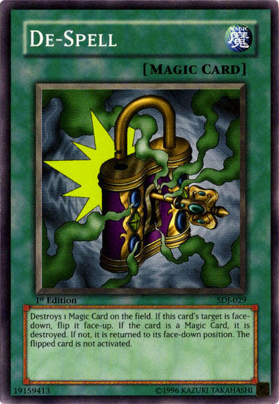 De-Spell [SDJ-029] Common - Yu-Gi-Oh! - Card Brawlers | Quebec | Canada |