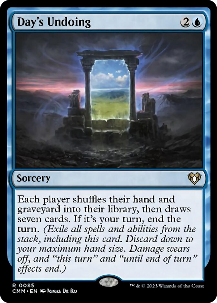 Day's Undoing [Commander Masters] - Magic: The Gathering - Card Brawlers | Quebec | Canada |