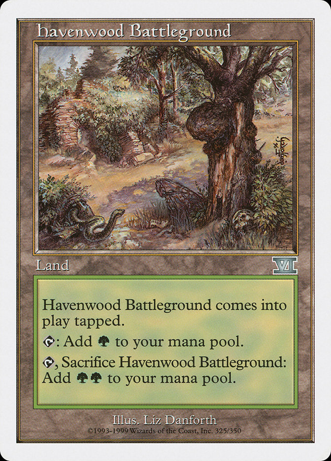 Havenwood Battleground [Classic Sixth Edition] - Magic: The Gathering - Card Brawlers | Quebec | Canada |