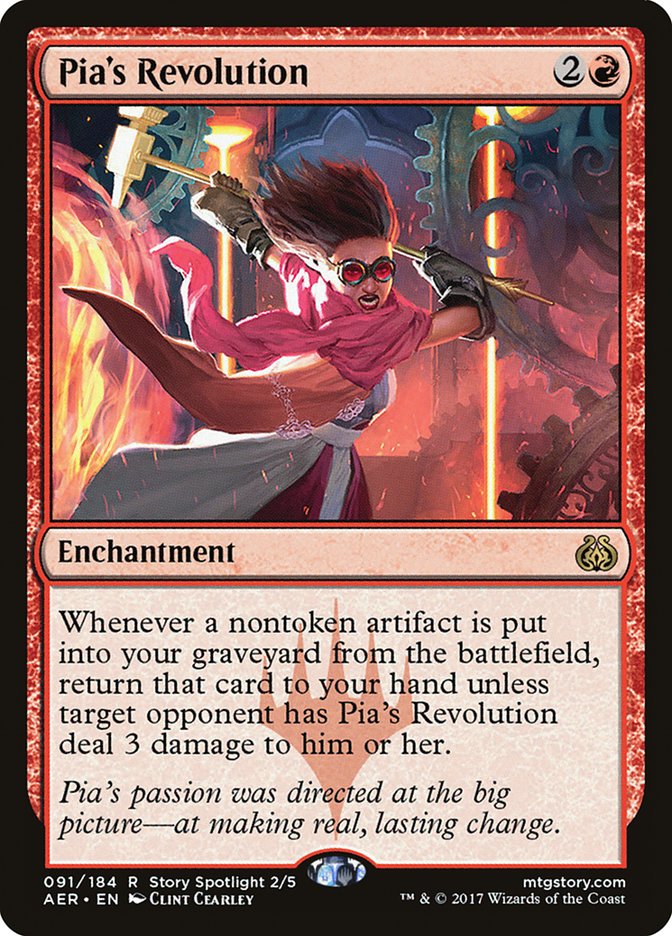 Pia's Revolution [Aether Revolt] - Magic: The Gathering - Card Brawlers | Quebec | Canada |