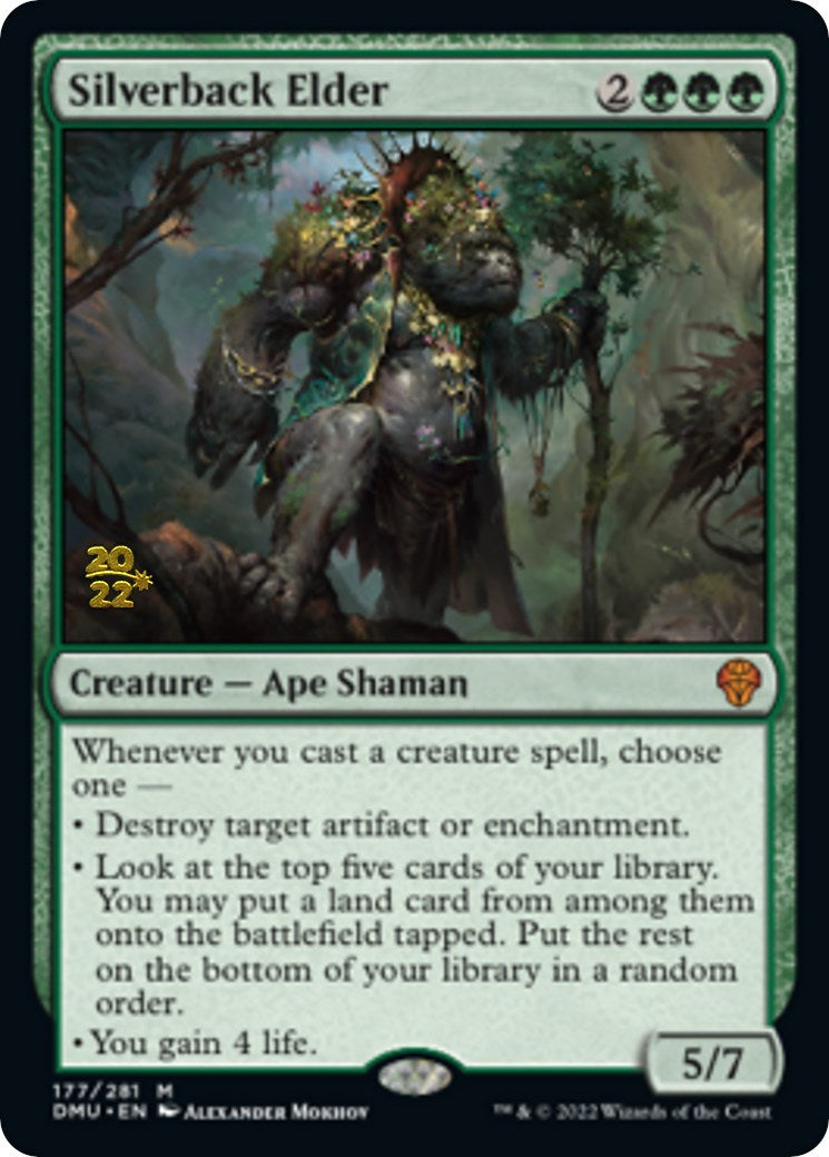 Silverback Elder [Dominaria United Prerelease Promos] - Magic: The Gathering - Card Brawlers | Quebec | Canada |
