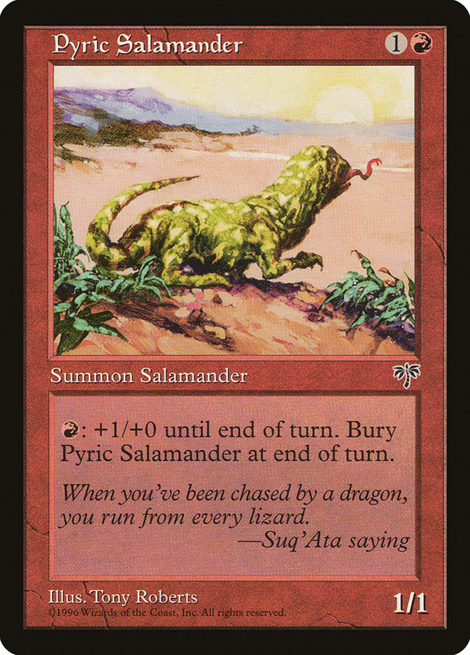 Pyric Salamander [Mirage] - Magic: The Gathering - Card Brawlers | Quebec | Canada |