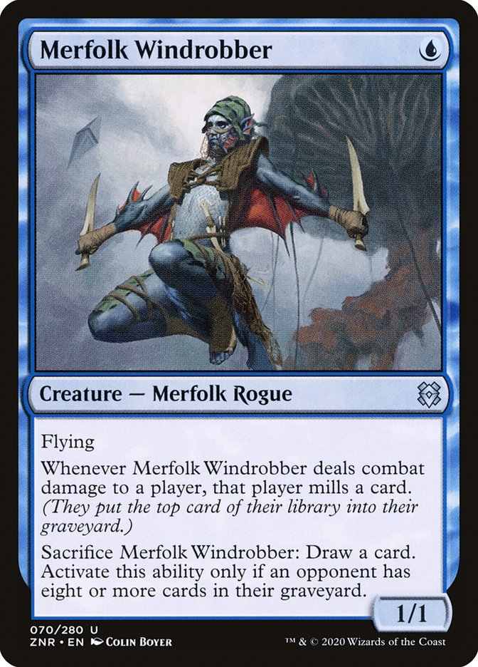Merfolk Windrobber [Zendikar Rising] - Magic: The Gathering - Card Brawlers | Quebec | Canada |