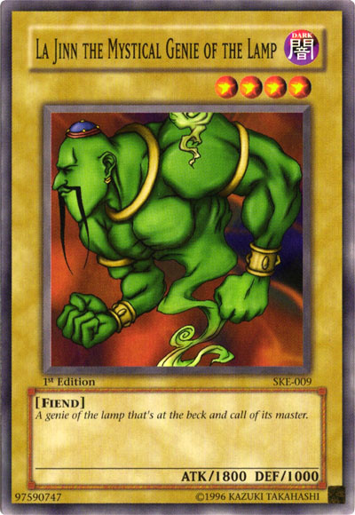 La Jinn the Mystical Genie of the Lamp [SKE-009] Common - Yu-Gi-Oh! - Card Brawlers | Quebec | Canada |
