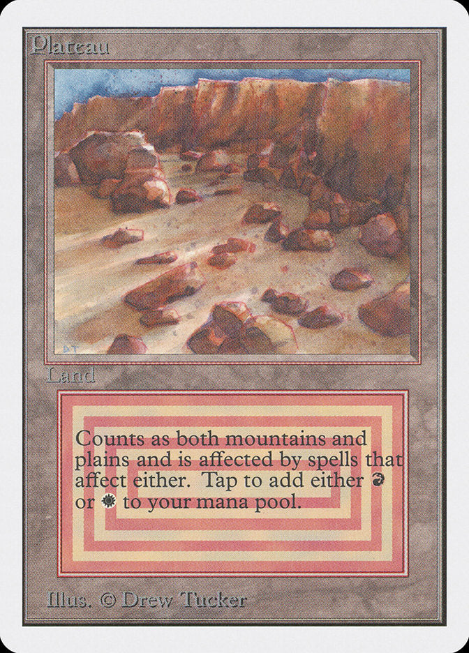 Plateau [Unlimited Edition] - Magic: The Gathering - Card Brawlers | Quebec | Canada |