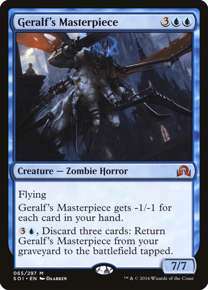 Geralf's Masterpiece [Shadows over Innistrad] - Magic: The Gathering - Card Brawlers | Quebec | Canada |
