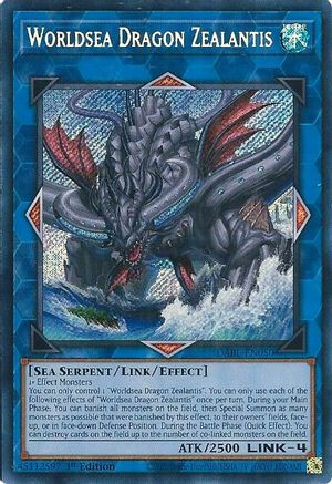 Worldsea Dragon Zealantis [DABL-EN050] Secret Rare - Yu-Gi-Oh! - Card Brawlers | Quebec | Canada |