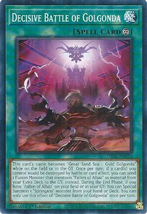 Decisive Battle of Golgonda [DABL-EN054] Common - Yu-Gi-Oh! - Card Brawlers | Quebec | Canada |