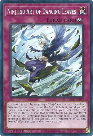 Ninjitsu Art of Dancing Leaves [DABL-EN077] Common - Yu-Gi-Oh! - Card Brawlers | Quebec | Canada |