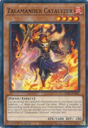 Zalamander Catalyzer [DABL-EN082] Common - Yu-Gi-Oh! - Card Brawlers | Quebec | Canada |