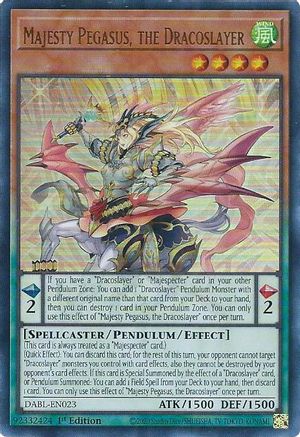 Majesty Pegasus, the Dracoslayer [DABL-EN023] Ultra Rare - Yu-Gi-Oh! - Card Brawlers | Quebec | Canada |
