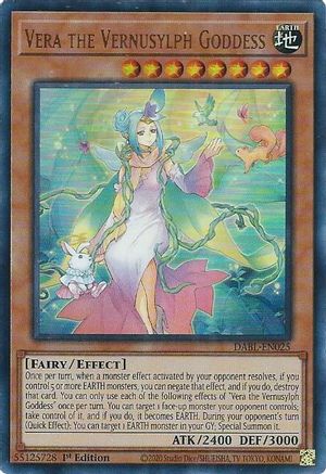 Vera the Vernusylph Goddess [DABL-EN025] Ultra Rare - Yu-Gi-Oh! - Card Brawlers | Quebec | Canada |