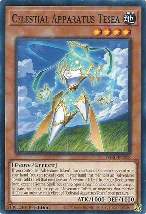 Celestial Apparatus Tesea [DABL-EN028] Common - Yu-Gi-Oh! - Card Brawlers | Quebec | Canada |