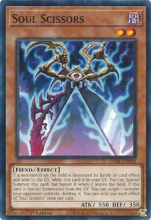 Soul Scissors [DABL-EN029] Common - Yu-Gi-Oh! - Card Brawlers | Quebec | Canada |