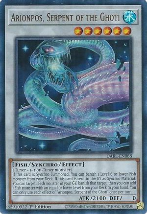 Arionpos, Serpent of the Ghoti [DABL-EN088] Ultra Rare - Yu-Gi-Oh! - Card Brawlers | Quebec | Canada |