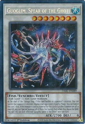 Guoglim, Spear of the Ghoti [DABL-EN089] Secret Rare - Yu-Gi-Oh! - Card Brawlers | Quebec | Canada |